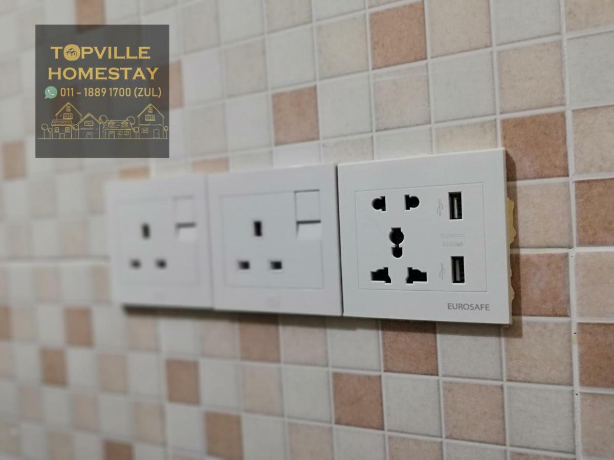 Topville Homestay Kangar Exterior foto